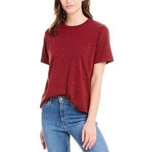 Monrow Foil splatter T